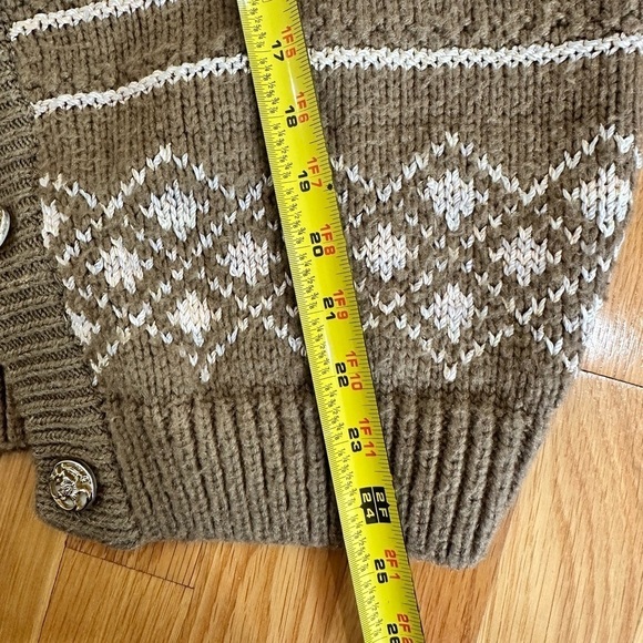 Vintage Sweater Cottagecore Oversized Jumper Heavyweight XXL Embroidered Floral - Picture 7 of 8